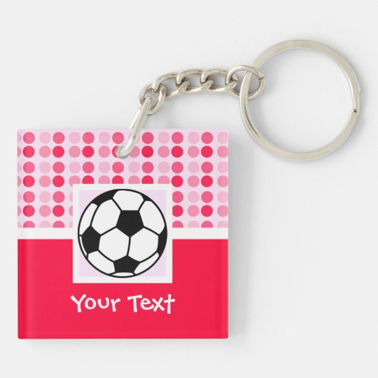 Cute Voetbal Sleutelhanger (Achterkant)