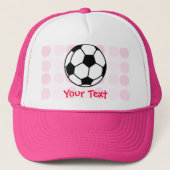 Cute Voetbal Trucker Pet (Voorkant)