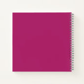 Cute Vogel en Hart Liefde Design Notitieboek (Achterkant)