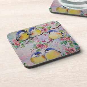Cute Vogels Onderzetter