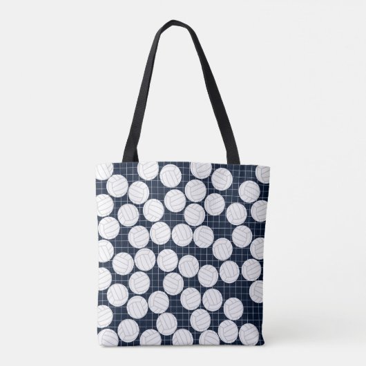 Cute Volleyball Canvas tas (Achterkant)