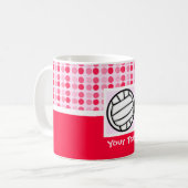 Cute Volleyball Koffiemok (Voorkant links)