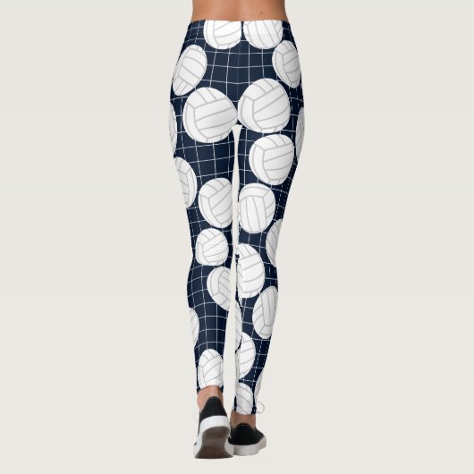 Cute Volleyball-Leggings Leggings (Achterkant)
