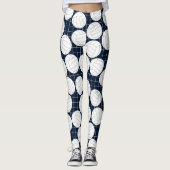 Cute Volleyball-Leggings Leggings (Voorkant)