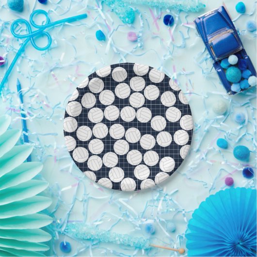 Cute Volleyball Paper-Borden Papieren Bordje (Feest)