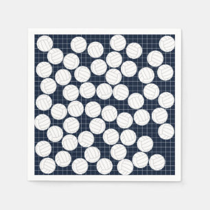 Cute Volleyball Paper Napkins Servet