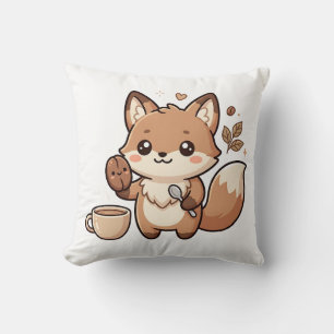 Cute Vos Boon Lepel Worp Kussen
