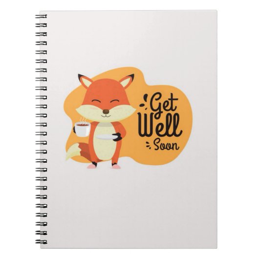 Cute Vos Cadeaus Beterschap Notitieboek (Voorkant)