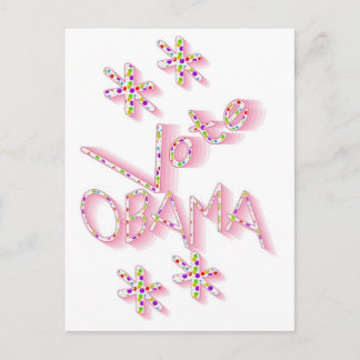 Cute Vote Obama Political Briefkaart