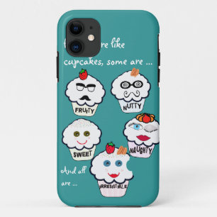 Cute vrienden cupcakes Case-Mate iPhone case