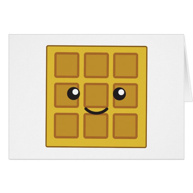 Cute Waffle (Voorkant Horizontaal)