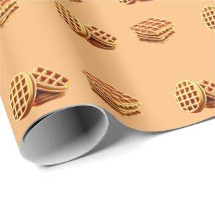 Cute Waffle Cadeaupapier