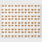 Cute Waffle Cadeaupapier (Vlak)