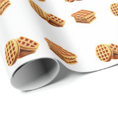 Cute Waffle Cadeaupapier (Rol Hoek)