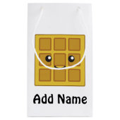 Cute Waffle Klein Cadeauzakje (Achterkant)