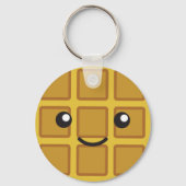 Cute Waffle Sleutelhanger (Voorkant)