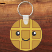 Cute Waffle Sleutelhanger (Voorkant)