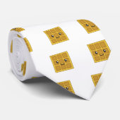 Cute Waffle Stropdas (Opgerold)
