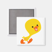 Cute Waling Cartoon Ducking Magnet (Voorkant / Achterkant)