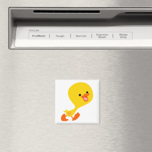 Cute Waling Cartoon Ducking Magnet (Insitu (Vaatwasser))