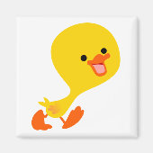 Cute Waling Cartoon Ducking Magnet (Voorkant)