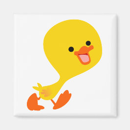 Cute Waling Cartoon Ducking Magnet