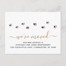 Cute Walk Drukt zwarte gouden beweging af