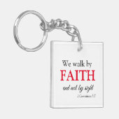 Cute Walk van Faith Sleutelhanger (Voorkant Links)