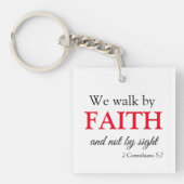 Cute Walk van Faith Sleutelhanger (Voorkant)