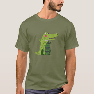 Cute Walking Alligator T-Shirt
