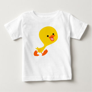 Cute Walking Cartoon Ducking Baby T-Shirt