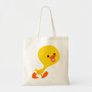 Cute Walking Cartoon Ducking Bag Tote Bag