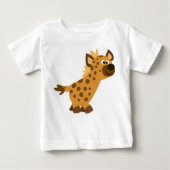 Cute Walking Cartoon Hyena Baby T-Shirt (Voorkant)
