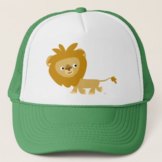 Cute Walking Cartoon Lion Pet (Voorkant)