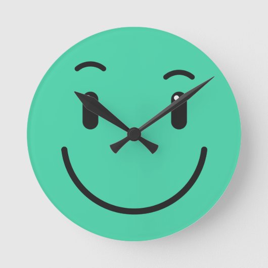 Cute wall clocks ronde klok (Voorkant)