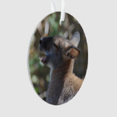 Cute Wallaby Ornament (voorkant)