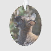 Cute Wallaby Ornament (voorkant)
