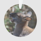 Cute Wallaby Ornament (voorkant)