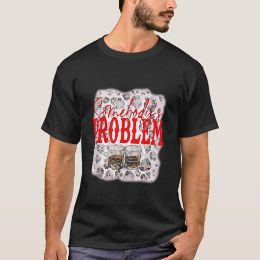 Cute Wallen Merch Iemand's Problem Outfit T-shirt (Voorkant)