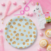 Cute Walnoten Nut Pattern Papieren Bordje (Feest)