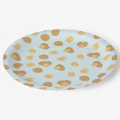 Cute Walnoten Nut Pattern Papieren Bordje (Gekanteld)