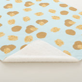 Cute Walnoten Nut Pattern Sherpa Deken (3/4)