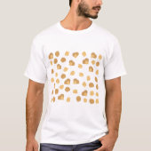 Cute Walnoten Nut Pattern T-shirt (Voorkant)