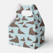 Cute Walrus Pattern Bedankdoosjes (Achterkant)