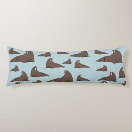 Cute Walrus Pattern Lichaamskussen