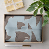 Cute Walrus Pattern Tissuepapier (Geschenk)