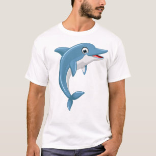 Cute walvis cartoonkunst-67000 t-shirt