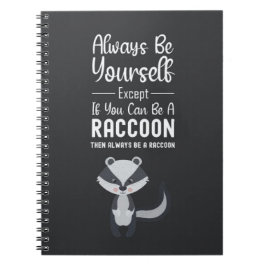 Cute Wasbeer Cadeaus Dieren Bos Wilde Dieren Grapp Notitieboek
