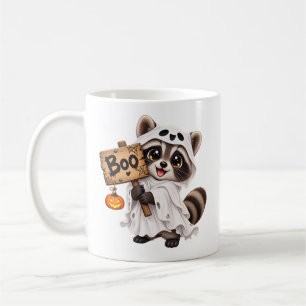 Cute Wasbeer Geest Halloween BOO Mok
