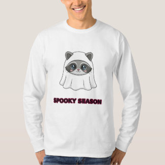 Cute Wasbeer Geest Spoken Seizoen Halloween Zweets T-shirt